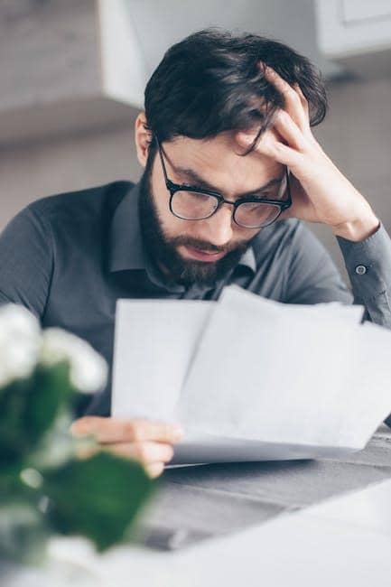 Recognizing the Signs of Financial Stress